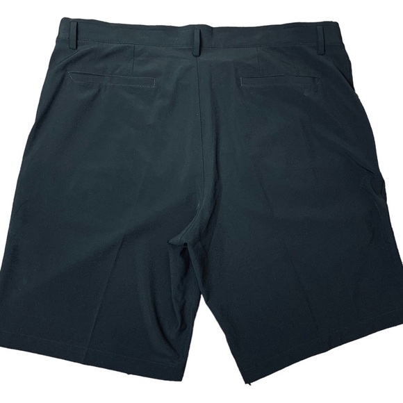 Nike Dri-FIT Golf Shorts Black Standard Fit Stretch Chino Hybrid Bermuda Sz 38 - Picture 3 of 11